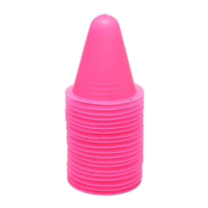 Ten pink domes